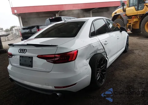 2017 Audi A4 2.0T Premium from USA, damaged, VIN WAUGNAF48HN024591